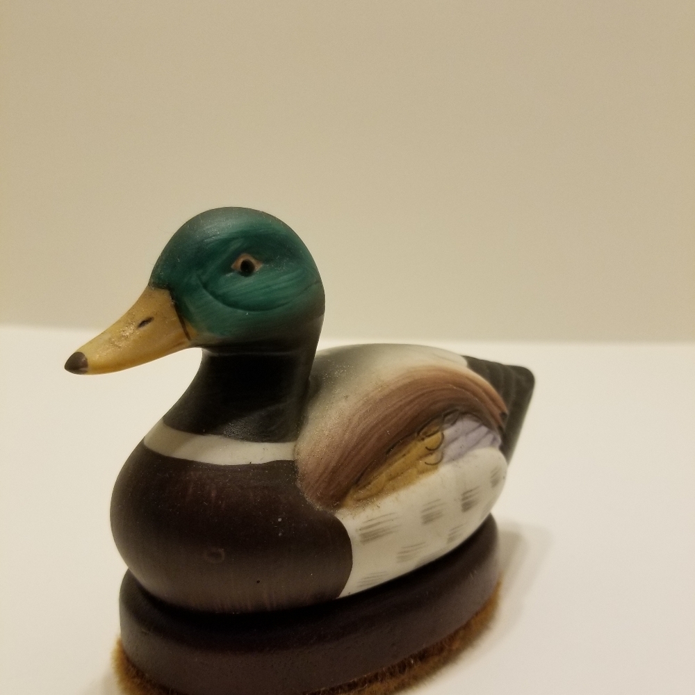 Vintage Hand Painted Porcelain Mullard Duck Lint B